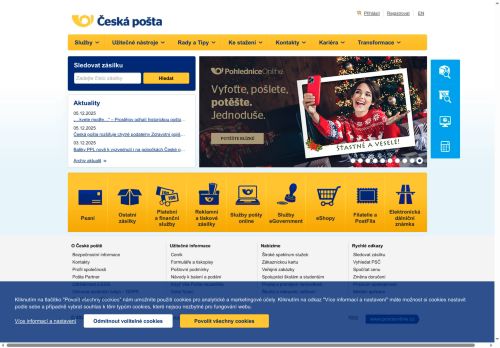 Zobrazit webové stránky Pošta Jevišovice