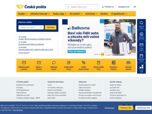 Pošta Jevišovice