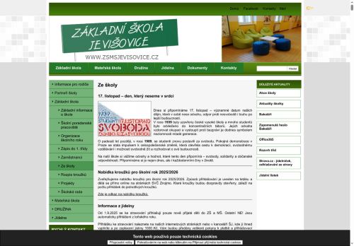 Zobrazit webové stránky ZŠ Jevišovice