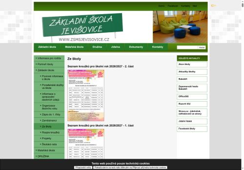 Zobrazit webové stránky ZŠ Jevišovice