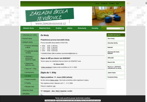 Zobrazit webové stránky Mateřská škola Jevišovice