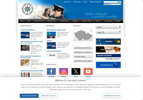 Zobrazit webové stránky Policie ČR - Obvodní oddělení Jevišovice