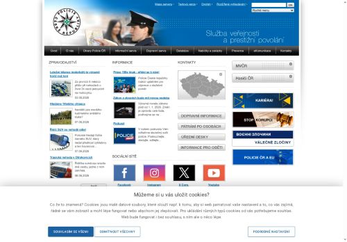 Zobrazit webové stránky Policie ČR - Obvodní oddělení Jevišovice