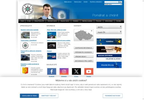 Zobrazit webové stránky Policie ČR - Obvodní oddělení Jevišovice