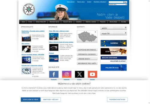 Zobrazit webové stránky Policie ČR - Obvodní oddělení Jevišovice