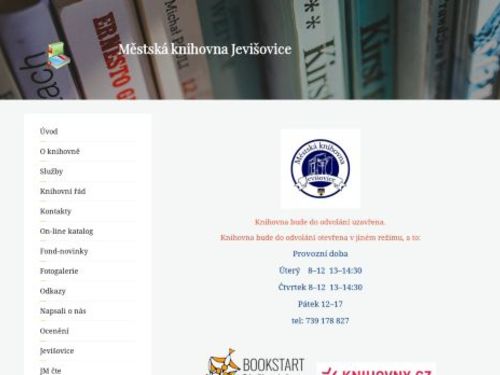 Městská knihovna v Jevišovicích