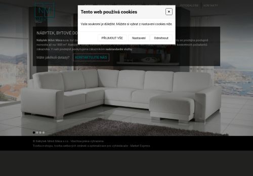Zobrazit webové stránky Nábytek Miloš Máca s.r.o.