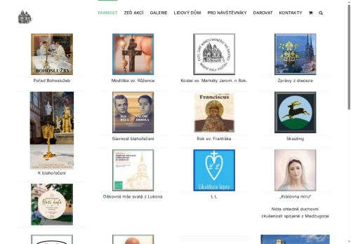 Zobrazit webové stránky Římskokatolická farnost Jaroměřice nad Rokytnou