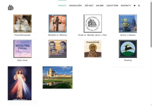 Zobrazit webové stránky Římskokatolická farnost Jaroměřice nad Rokytnou