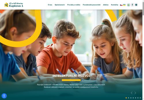 Zobrazit webové stránky ZŠ a MŠ Kupkova