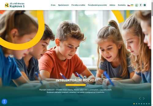 Zobrazit webové stránky ZŠ a MŠ Kupkova