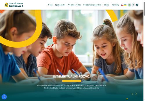 Zobrazit webové stránky ZŠ a MŠ Kupkova