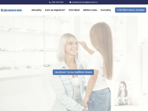 Dům optických služeb – Optika Jánová – Němec