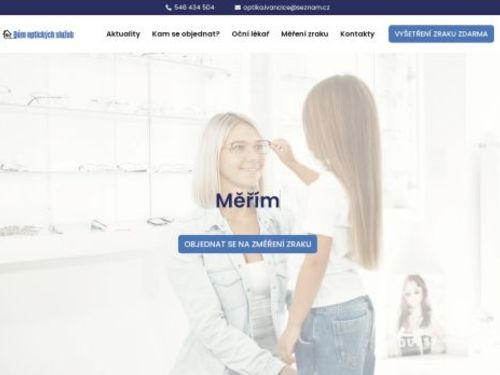 Dům optických služeb – Optika Jánová – Němec