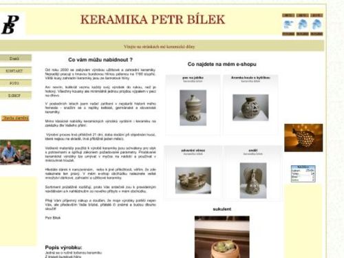 Keramika Petr Bílek
