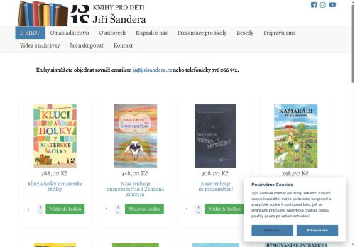 Zobrazit webové stránky Jiří Šandera - literární tvorba