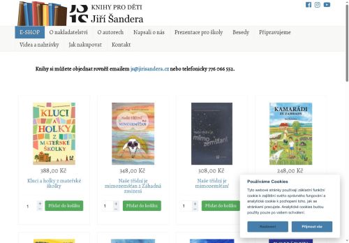 Zobrazit webové stránky Jiří Šandera - literární tvorba