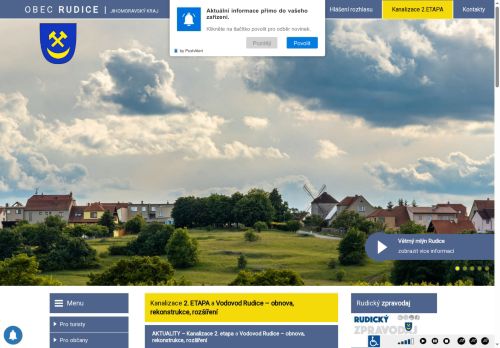 Zobrazit webové stránky Obecní úřad Rudice