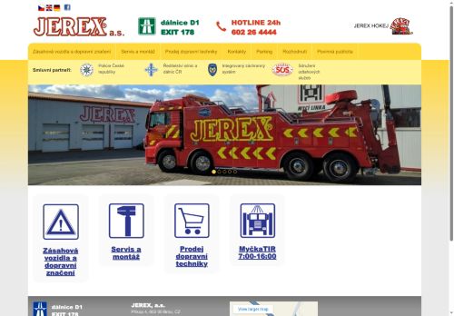 JEREX, a.s. nabízí práci na pozici Skladník v obci Ostrovačice