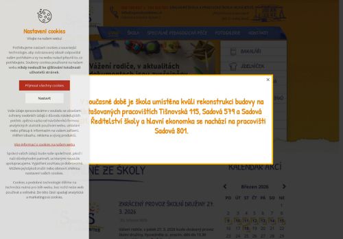 Zobrazit webové stránky Základní škola Velká Bíteš, Tišnovská 116, příspěvková organizace