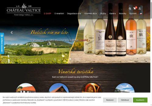 CHÂTEAU VALTICE - Vinné sklepy Valtice, a.s. nabízí práci na pozici PRODEJCE VÍNA DO PODNIKOVÉ PRODEJNY M/Ž v obci Valtice