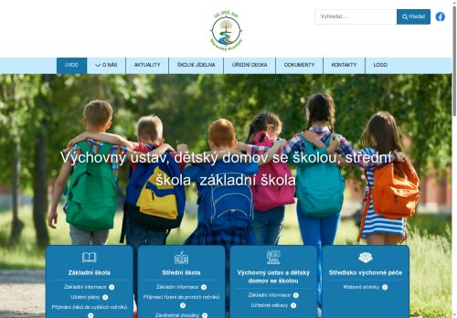 Zobrazit webové stránky Výchovný ústav, dětský domov se školou, SŠ, ZŠ a ŠJ