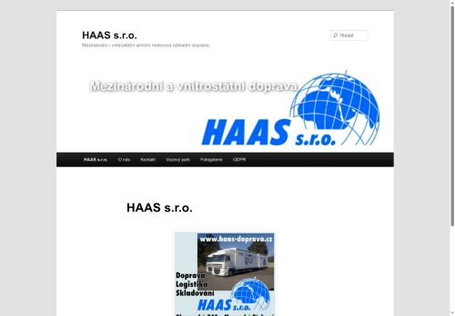 HAAS s.r.o. nabízí práci na pozici Řidič C + E (m/ž) v obci Moravská Třebová