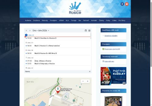 Zobrazit webové stránky Kuželkářský Klub Slovan Rosice, o.s.