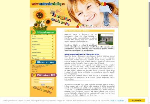 Zobrazit webové stránky Mateřská škola Říčany