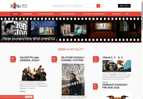 Zobrazit webové stránky Kino Réna