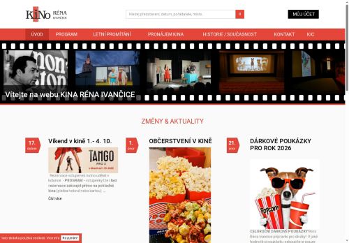 Zobrazit webové stránky Kino Réna