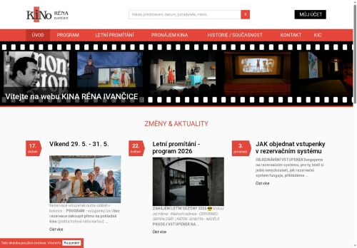 Zobrazit webové stránky Kino Réna