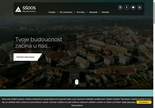 Zobrazit webové stránky Střední škola dopravy, obchodu a služeb Moravský Krumlov, příspěvková organizace