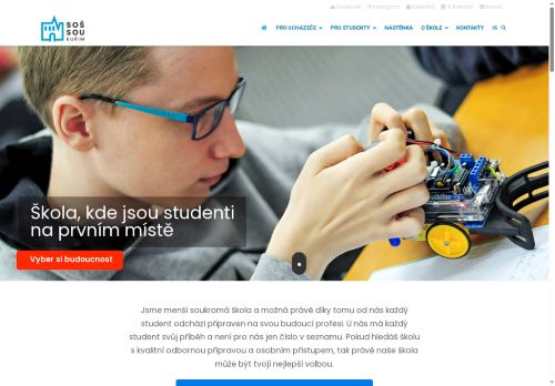 Zobrazit webové stránky Střední odborná škola a Střední odborné učiliště Kuřim, s.r.o.