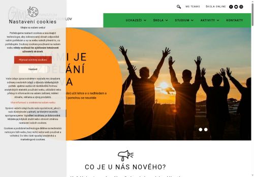 Zobrazit webové stránky Gymnázium MK