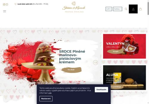 Pražská čokoláda s.r.o. nabízí práci na pozici Obsluha strojů na výrobu pečiva, čokolády a cukrovinek v obci Praha