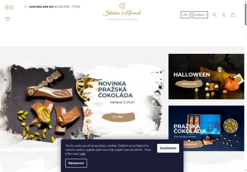 Pražská čokoláda s.r.o. nabízí práci na pozici Obsluha strojů na výrobu pečiva, čokolády a cukrovinek v obci Praha