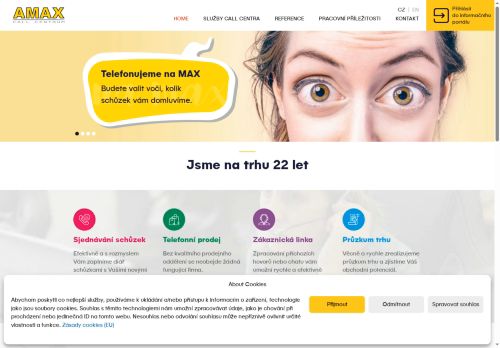 AMAX, s.r.o. nabízí práci na pozici asistent/ka manažera v obci Hodonín