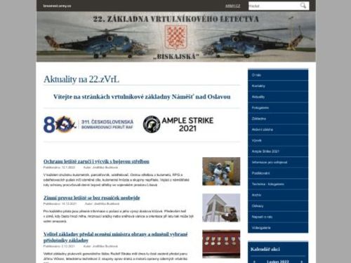 22. základna vrtulníkového letectva Náměšť nad Oslavou
