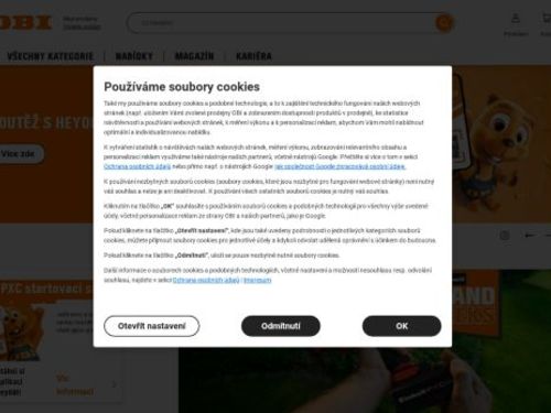 OBI - prodejna Kolín