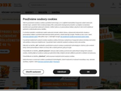 OBI - prodejna Kolín