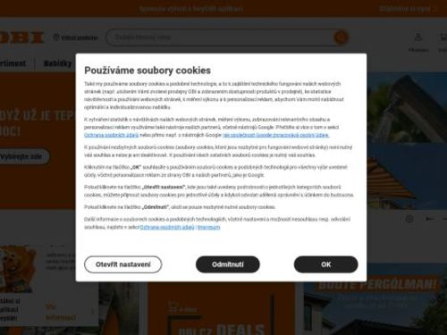 OBI - prodejna Kolín