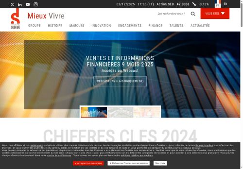 Groupe SEB ČR s.r.o. nabízí práci na pozici Asistent/ka prodeje v obci Tuchoměřice