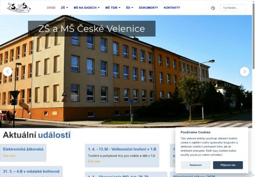 Základní škola a Mateřská škola České Velenice nabízí práci na pozici Učitelé v oblasti předškolní výchovy v obci České Velenice