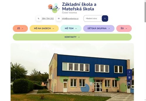 Základní škola a Mateřská škola České Velenice nabízí práci na pozici Učitelé na 1. stupni základních škol (kromě v přípravných třídách základních škol) v obci České Velenice