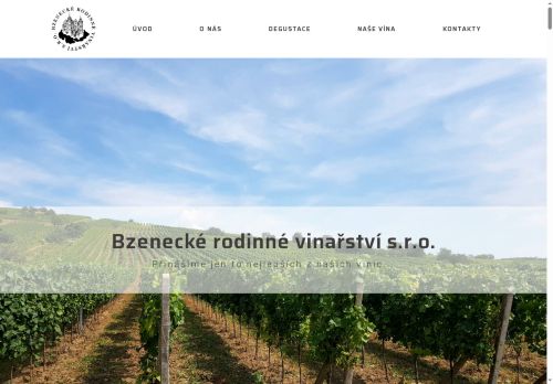 Zobrazit webové stránky Bzenecké rodinné vinařství
