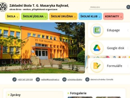 Základní škola T.G. Masaryka Rajhrad