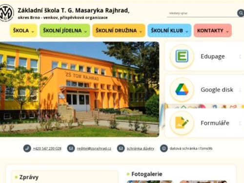 Základní škola T.G. Masaryka Rajhrad