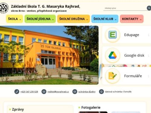 Základní škola T.G. Masaryka Rajhrad