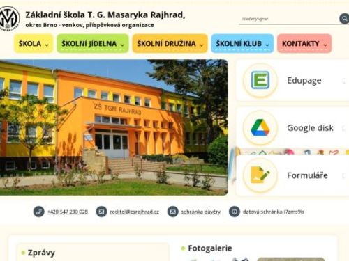 Základní škola T.G. Masaryka Rajhrad